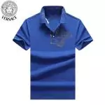 versace t-shirts for hommes wholesale one print hlaf medusa blue